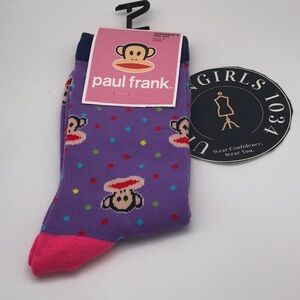 PAUL FRANK WOMEN'S  MONKEY SOCKS   NWT